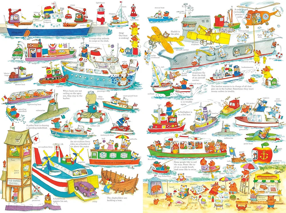 Richard Scarry's Biggest Word Book Ever!