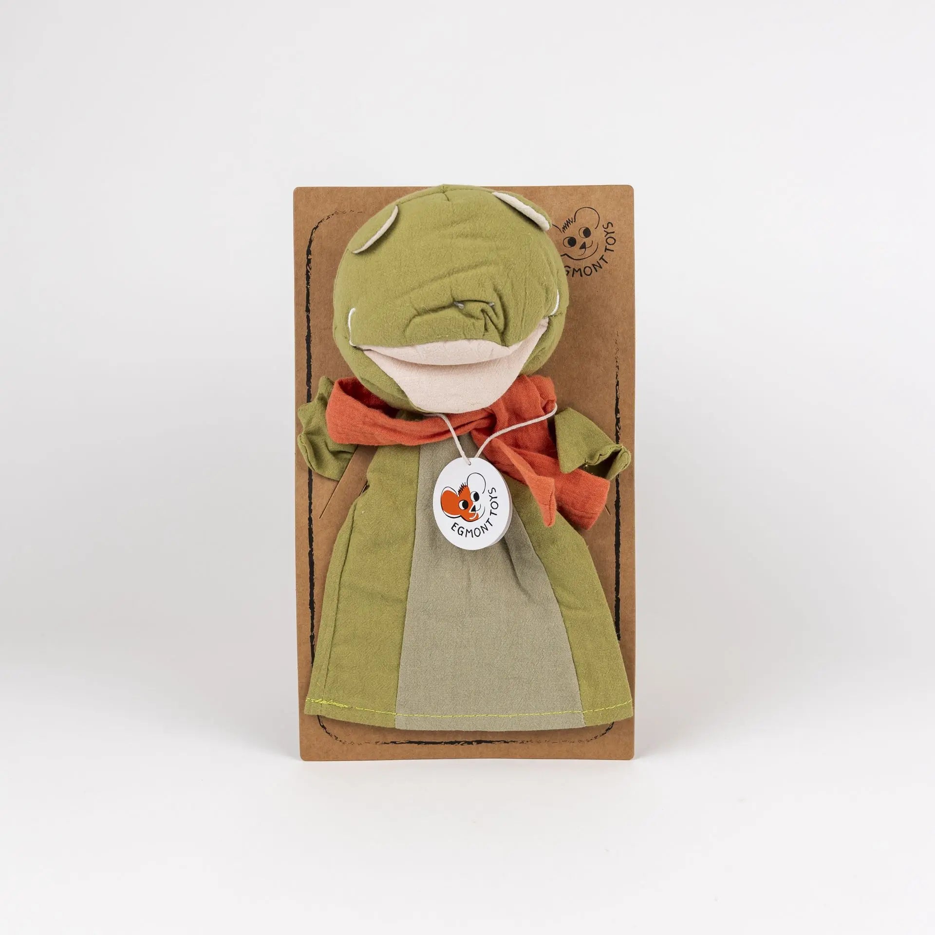Frog hand puppet