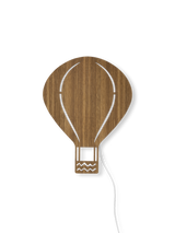 Air Balloon Lamp - Smoked Oak