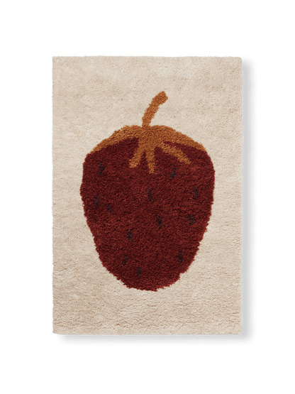Fruiticana Tufted Strawberry Rug