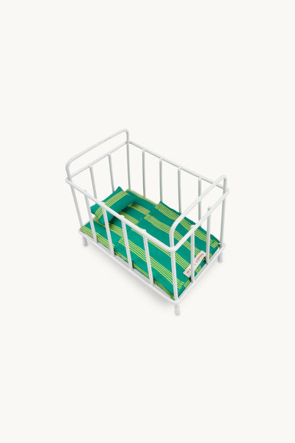 GOMMU POCKET STRIPED CRIB