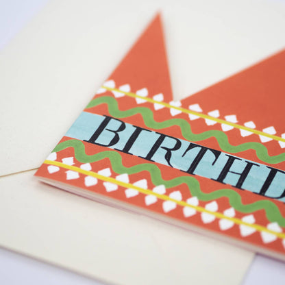 Birthday King Party Hat Card