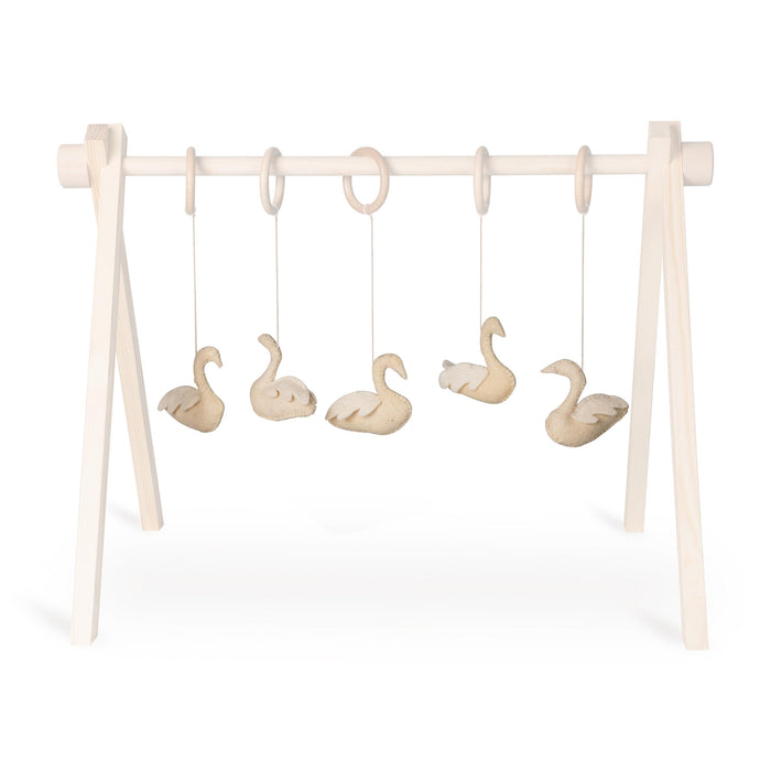 5 Pcs Activity Toy Set For Baby Gym Swan