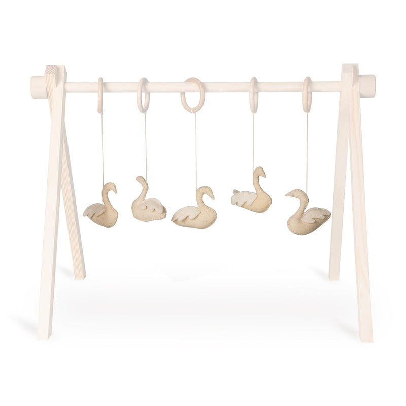 5 Pcs Activity Toy Set For Baby Gym Swan