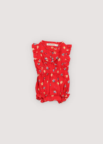 Amapola Baby Romper Amapola Print