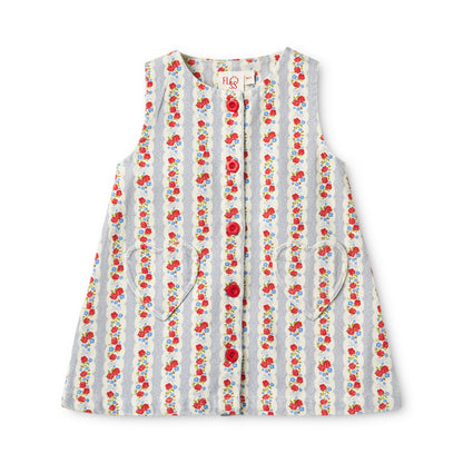 Aria Dress - Blue Air Rose