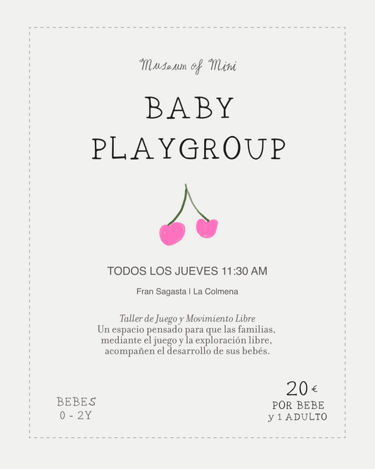 Grupo de juego para bebés: gateantes y primeros caminantes