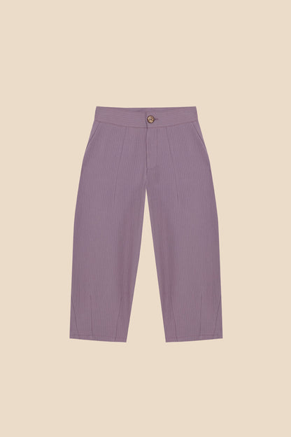 Pantalón baggy antique mauve niña