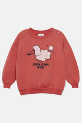 Pom pom dog baby sweatshirt