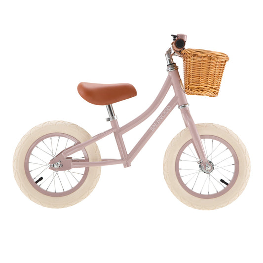 BANWOOD BALANCE BIKE FIRST GO VINTAGE - DUSTYPINK