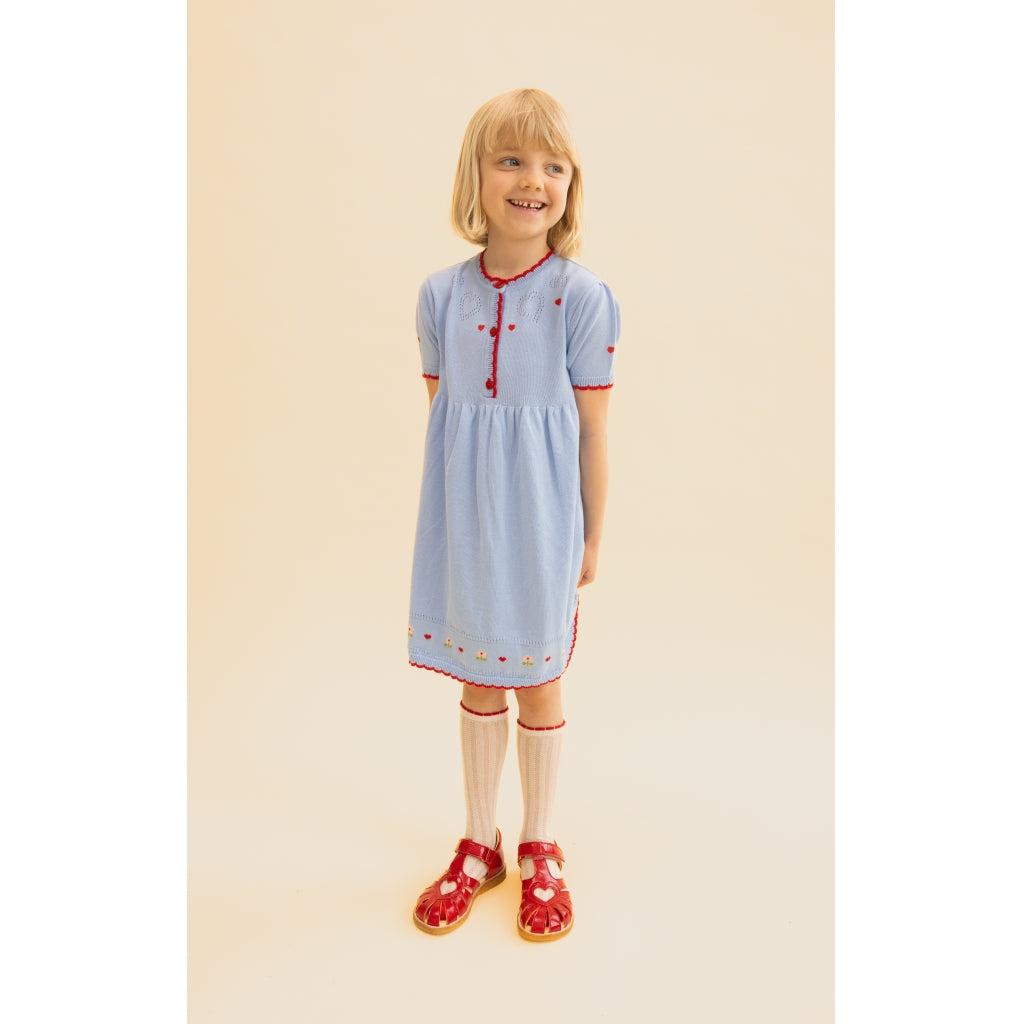 Blanca Dress - Blue Sky