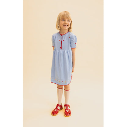 Blanca Dress - Blue Sky