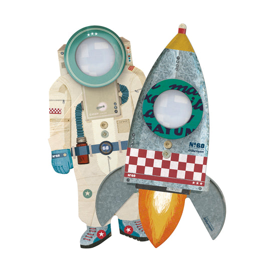 Rocket & Astronaut bee eye