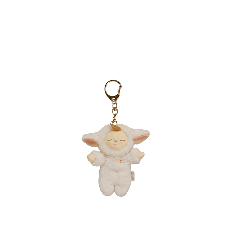 Cozy Bag Charm - Lamby Pookie
