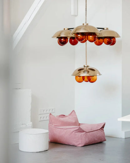 Pink Mousse Beanbag Chair