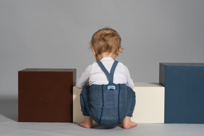 Footless Steel Blue Blend