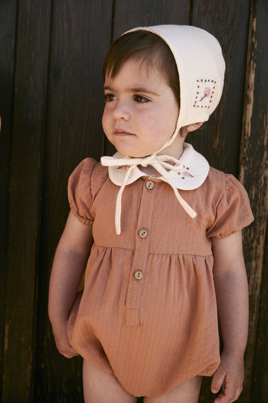 Ranita Dessert bordada bebé