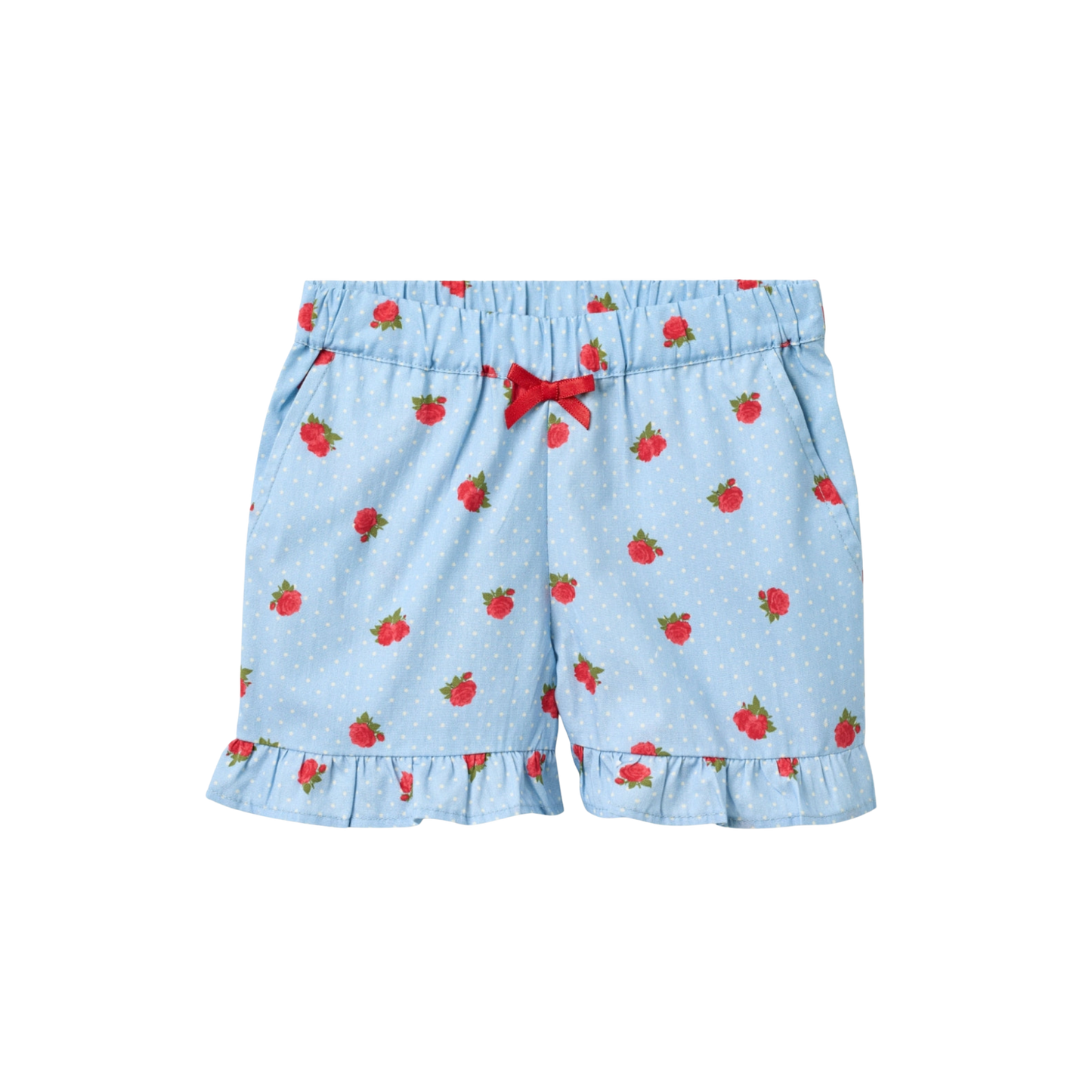 Fiona Shorts - Blue Sky Rose