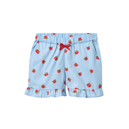 Fiona Shorts - Blue Sky Rose