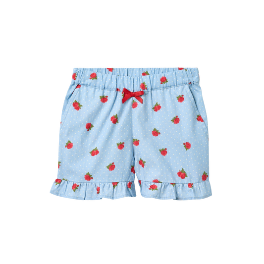 Fiona Shorts - Blue Sky Rose