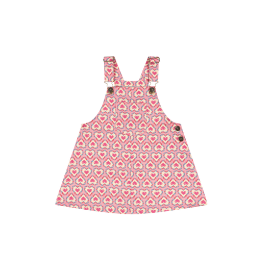 FRANKIE OVERALL DRESS - felice rose