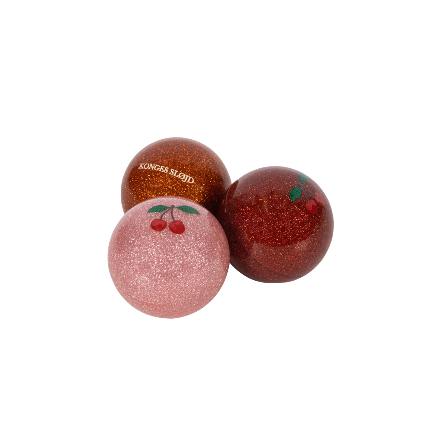 3 PACK SPARKLY BALLS