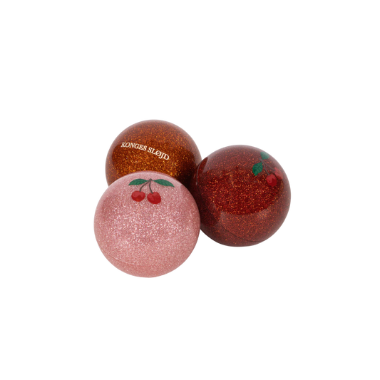 3 PACK SPARKLY BALLS