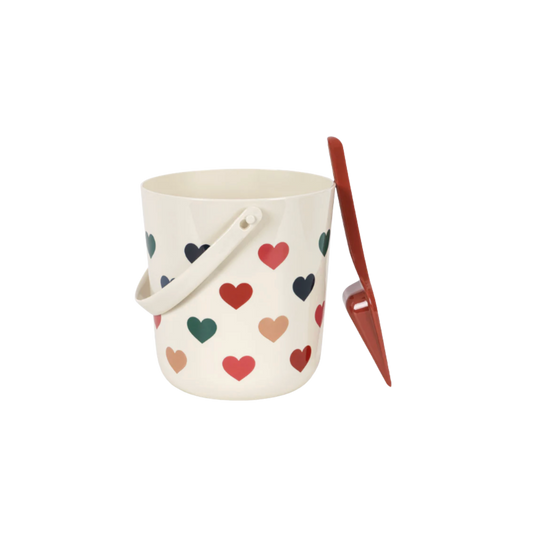 BEACH BUCKET AND SHOVEL
