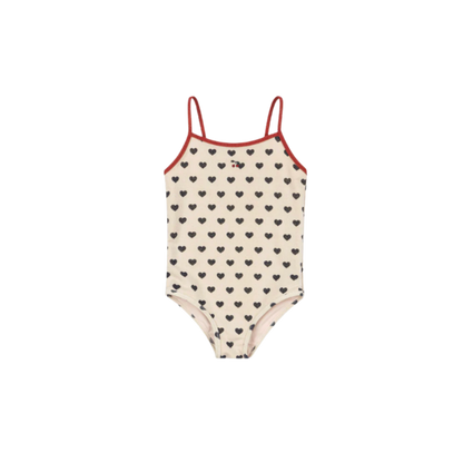 MANON GLITTER SWIMSUIT - coeur eclipse