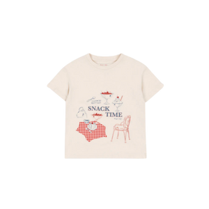 FAMO TEE - buttercream