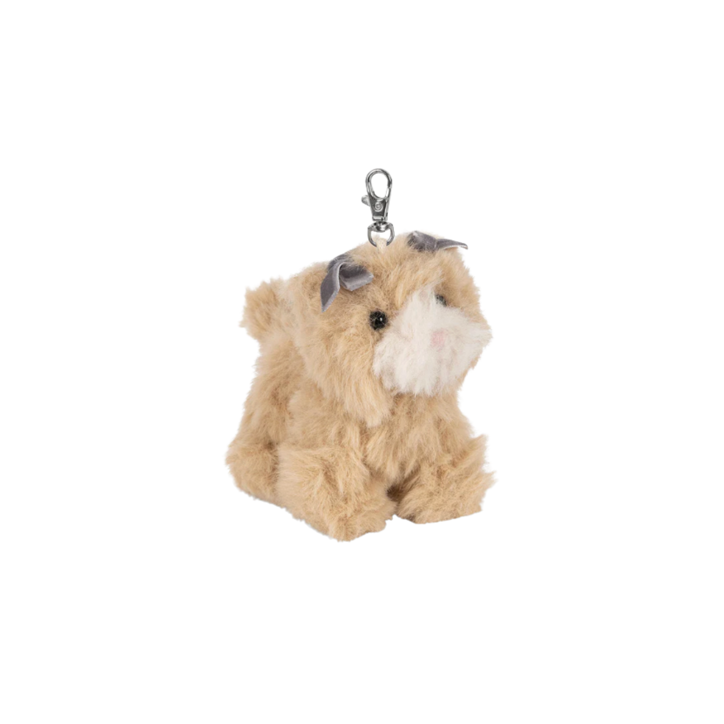 ANIMAL BAG CHARM - beige cat