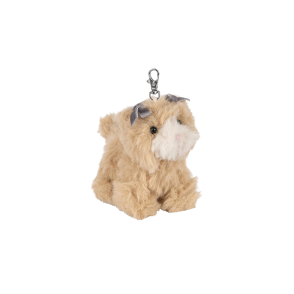 ANIMAL BAG CHARM - beige cat
