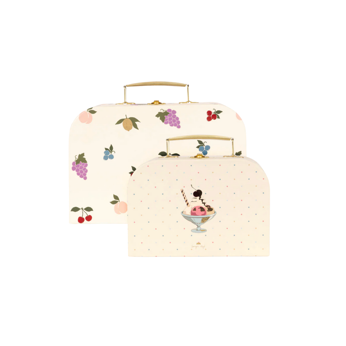 2 PACK SUITCASE - fruity