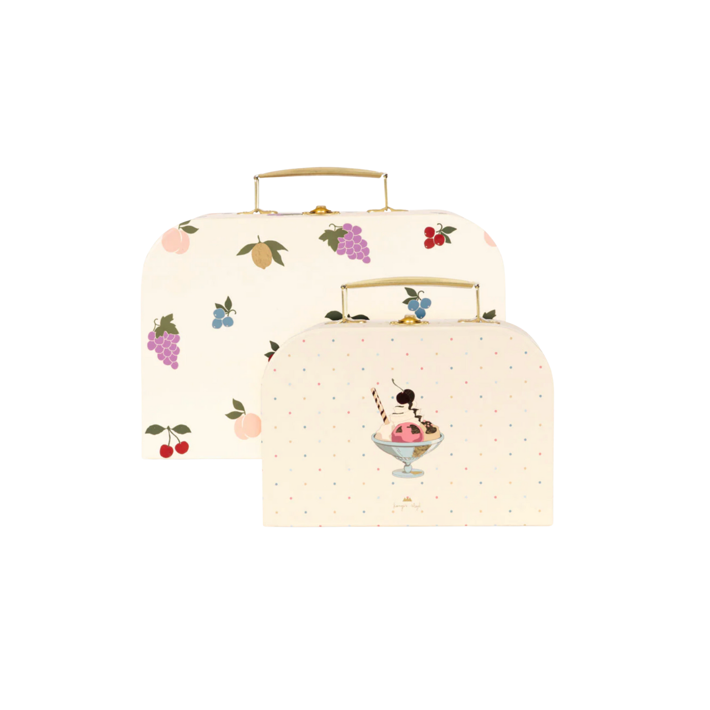 2 PACK SUITCASE - fruity
