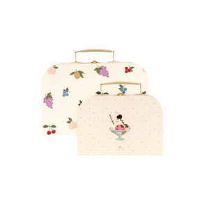 2 PACK SUITCASE - fruity