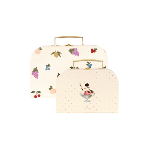 2 PACK SUITCASE - fruity