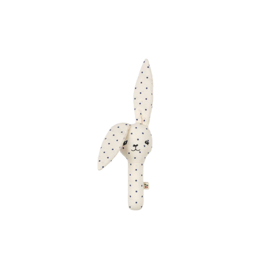 BUNNY HAND RATTLE - estate dot