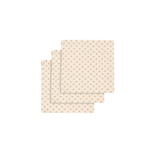 3 PACK MUSLIN CLOTH - mirage