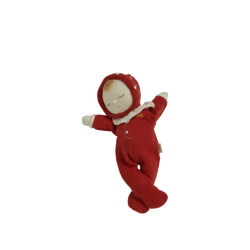Dozy Dinkum - Toadstool Moppet - Red
