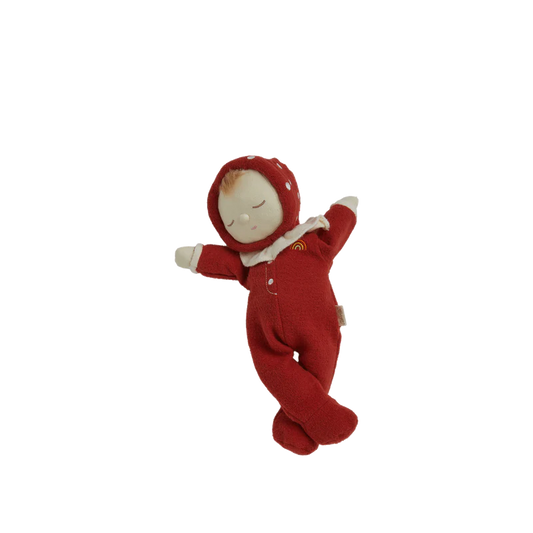 Dozy Dinkum - Toadstool Moppet - Red