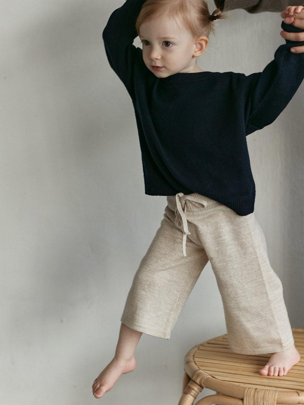'Everyday' Kids Wide Leg Pants