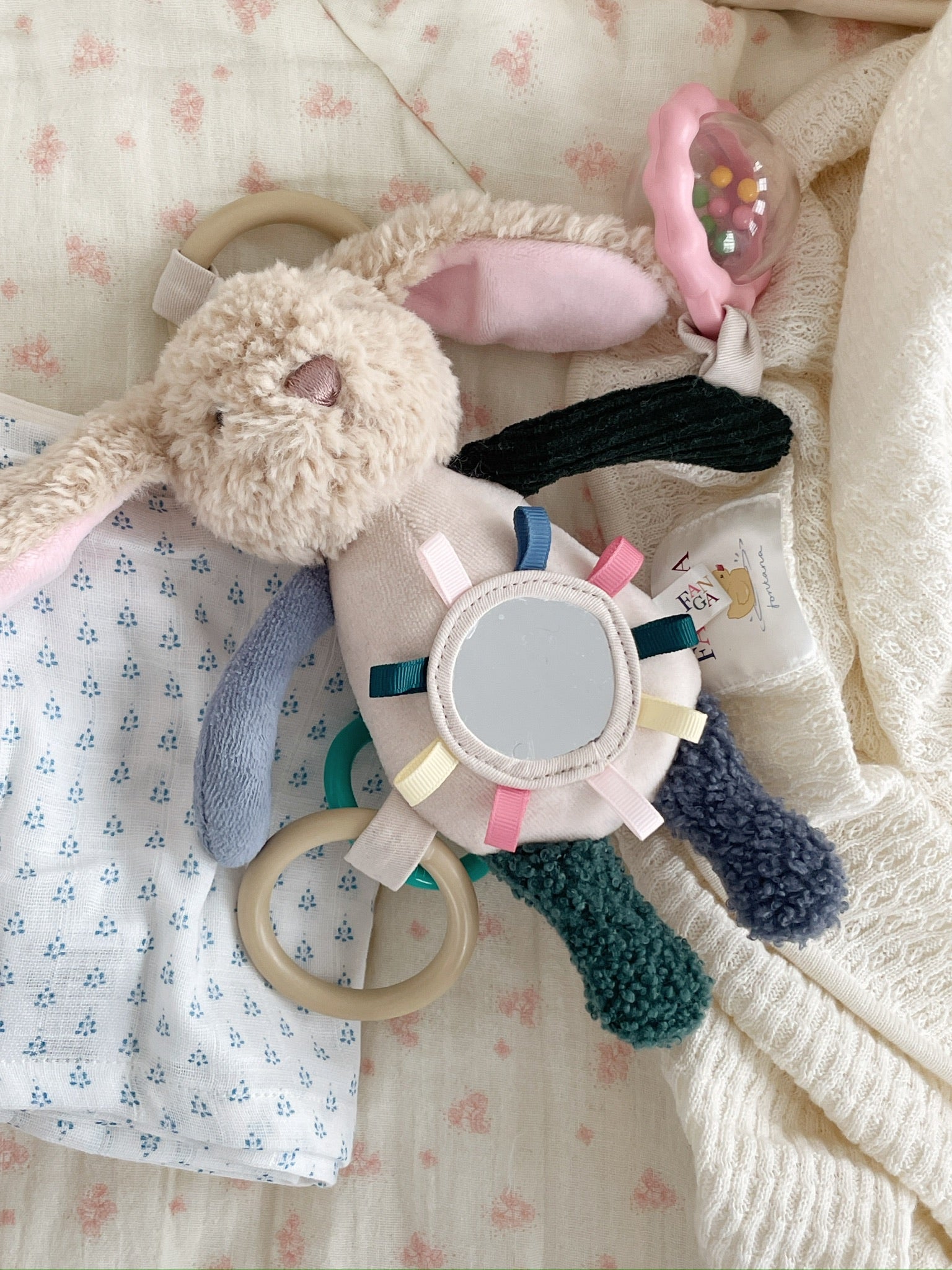 Peluche Bunny - sea mist