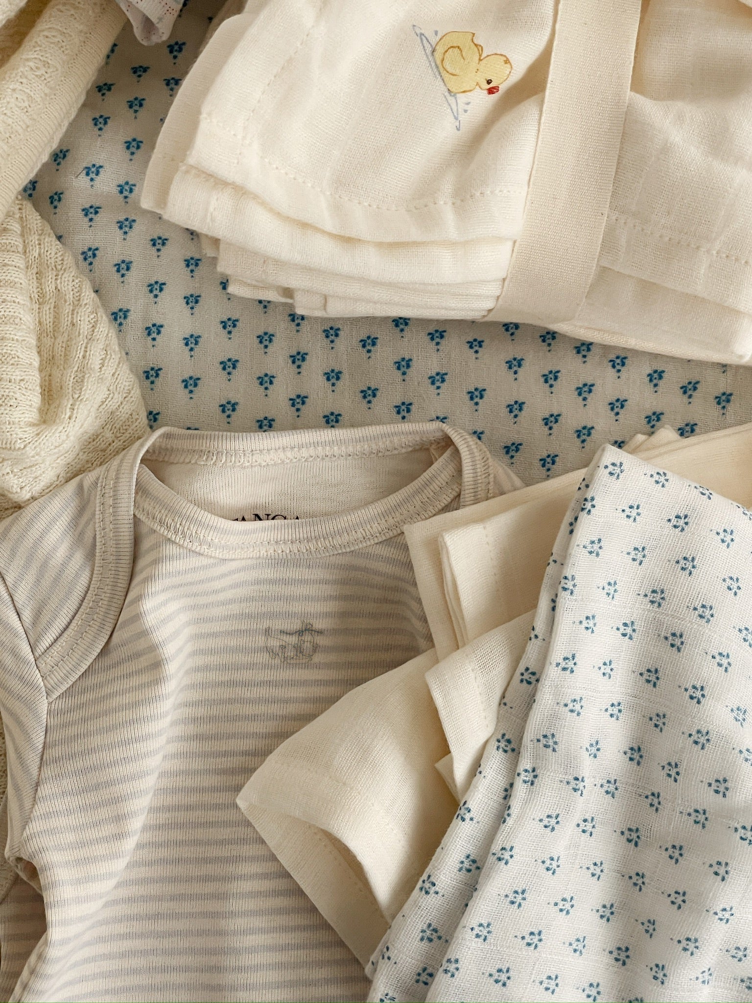 Fio body - tea stripe gray dawn