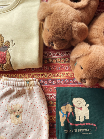 SAUSAGE DOG FOOTIES - chicory coffe