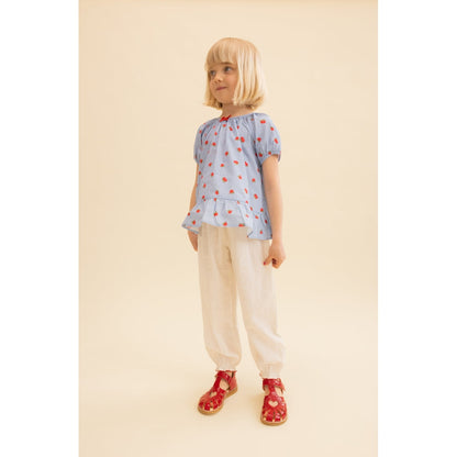 Fiona Blouse - Blue Sky Rose