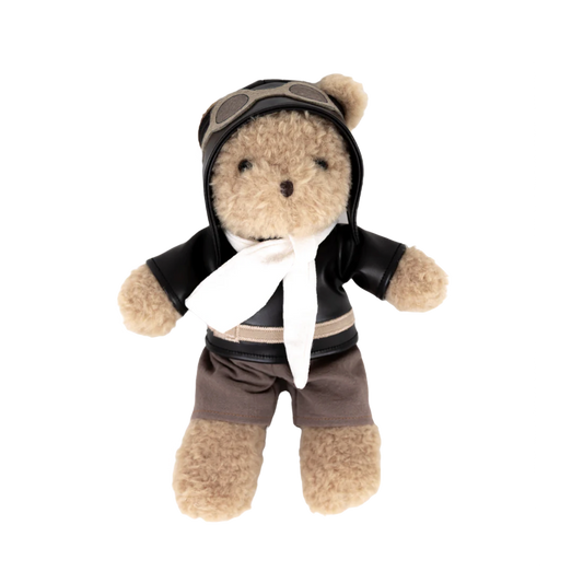 Pilot Teddy Bear in Gift Box