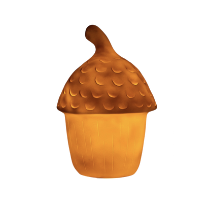 LAMP ACORN RED BRICK
