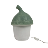 LAMP ACORN ALMOND