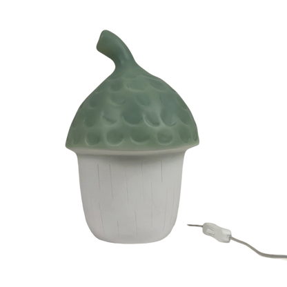 LAMP ACORN ALMOND