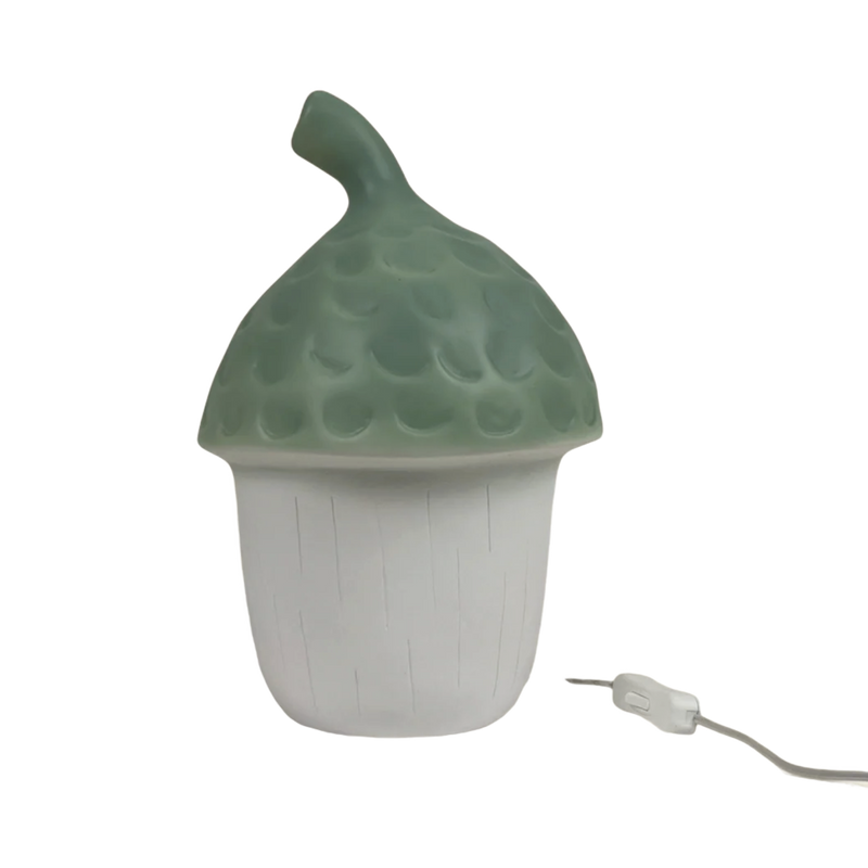 LAMP ACORN ALMOND